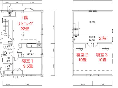 森の中の大型ログハウス最大16名可ペット同伴OkコテージLog