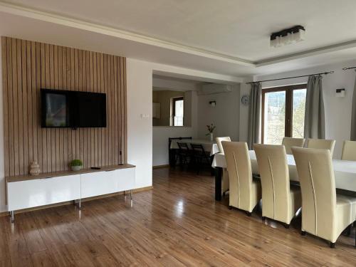 Közös társalgó / TV, Gyopár Panzió & Kulcsoház (Gyopar Panzio & Kulcsohaz) in Marosfő