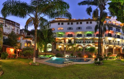 Garden, Hotel Posada San Javier in Taxco