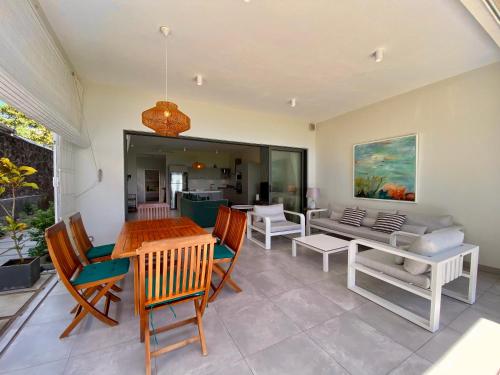 Beachfront duplex with direct beach access, Cap Malheureux (fotografie 6)