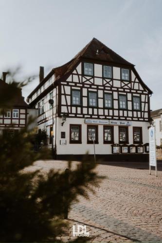 Krone Post in Gersfeld, Deutschland