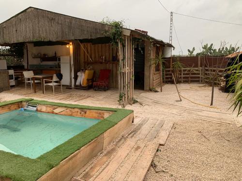 Cabaña rural piscina privada (Cabana rural piscina privada) in Paraje La Matanza
