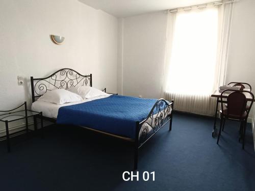 1 double bed