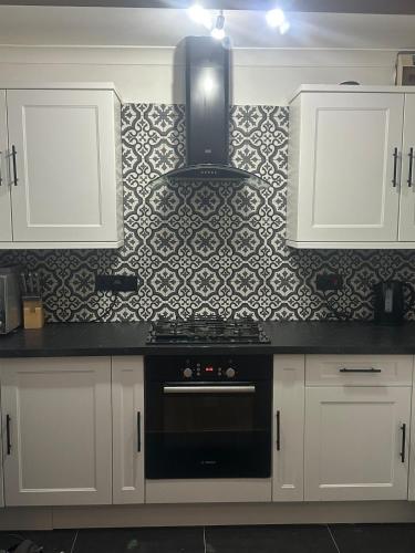 Kitchen, Tranquil one bed flat in Trencreek