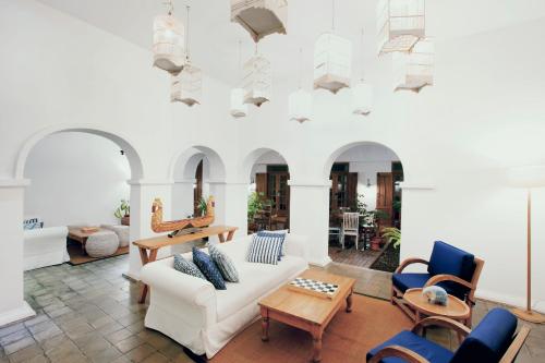 Shared lounge/TV area, Adhisthana Hotel Yogyakarta in Kota Gede