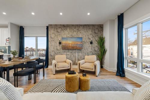 Free Parkng 2br 2ba 2 King beds EWR 15min in Harrison (NJ)