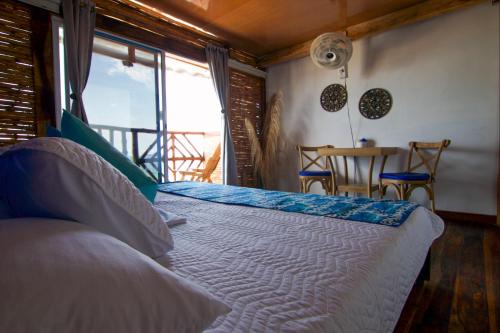 1 double bed
