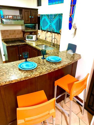 ห้องครัว, Jaco Hideaway Oasis in เกรบราดา เซกา
