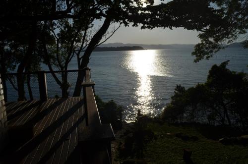 Kilátás, SambaquiSunset in Praia de Daniela