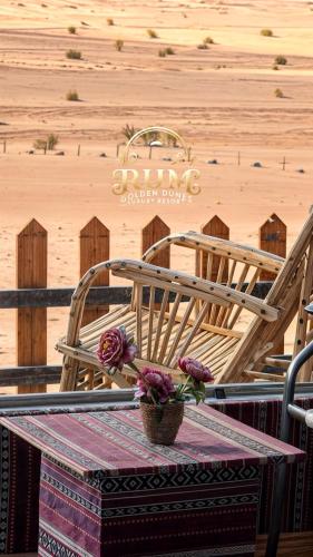 Attrezzature e servizi, RUM GOLDEN DUNE lUXURY RESORT in Wadi Rum