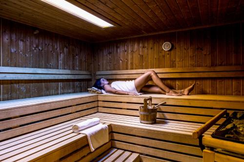 Sauna, Hotel Ilma Lake Garda Resort in Limone sul Garda