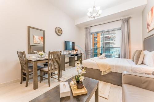 City View Studio Minutes to Burj Khalifa, Elite Business Bay Residence by Deluxe Holiday Homes, Dubaï (photo 10)