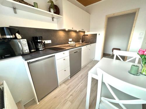 設施, Ferienwohnung Dorfliebe Kirchdorf in 基赫多夫