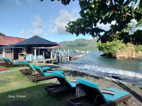 Kilátás, Cocotinos Lembeh a Boutique Dive Lodge in Bitung