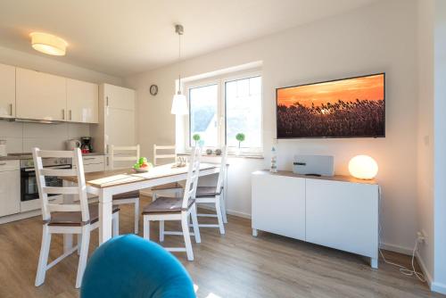 virtuve, Ferienhaus Meerle in Zirchow