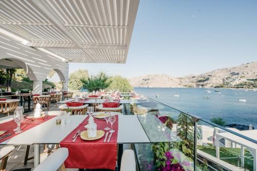 Étterem, Lindos Royal Resort in Lindosz