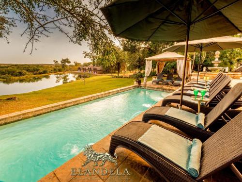 balkon/taras, Elandela Private Game Reserve & Luxury Lodge in Hoedspruit