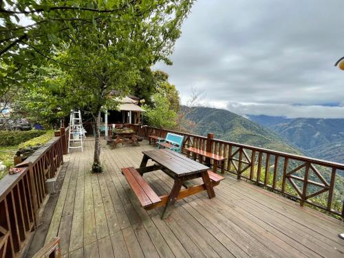 Balcony/terrace, 桃山渡假農場 near Mingchih Forest Recreation Area