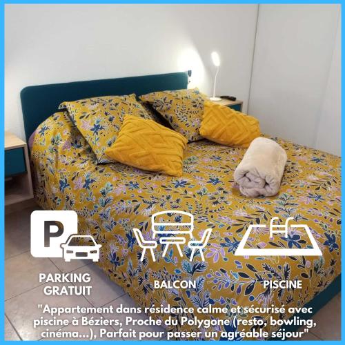 L'Étoile Biterroise - Chambre Cosy et Spacieuse à Béziers
