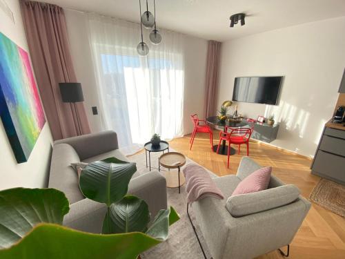 Stylische Wohnung mit Balkon