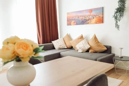 Zentrum, 2R, eigene Terrasse, WiFi, 4P, modern, ruhig in Chemnitz, Deutschland