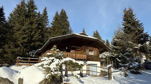 A szálláshely kívülről, Hüttenzauber Oberbergeralm (Huttenzauber Oberbergeralm) in St. Marein bei Neumarkt