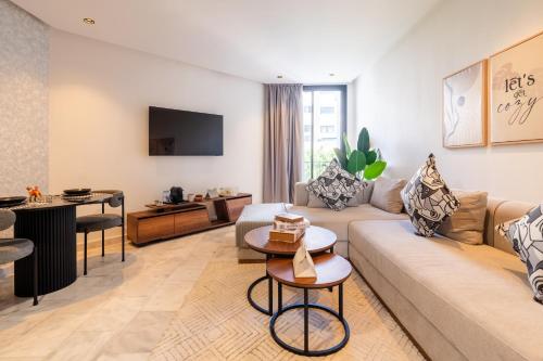 공용 라운지/TV 시청 구역, Studio Ferme Bretonne, Bien Desservi & Salle Gym in 실