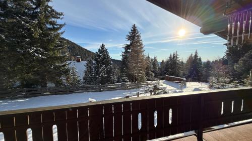 Kilátás, Hüttenzauber Oberbergeralm (Huttenzauber Oberbergeralm) in St. Marein bei Neumarkt
