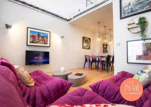 Luxury Roof Terrace Townhouse gîte à louer Premier Inn Manchester