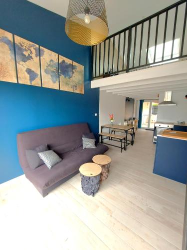 PLAIN PIED, avec mezzanine et espace extérieur 10min Puy du F gîte à louer Les Herbiers