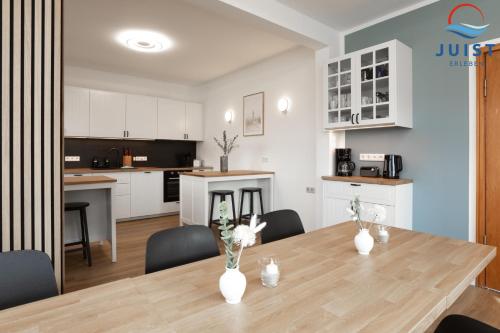 廚房, Töwerland Zimmer 6 (Towerland Zimmer 6) in 尤斯特
