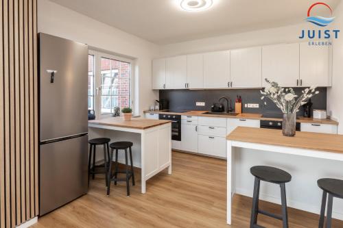 廚房, Töwerland Zimmer 6 (Towerland Zimmer 6) in 尤斯特