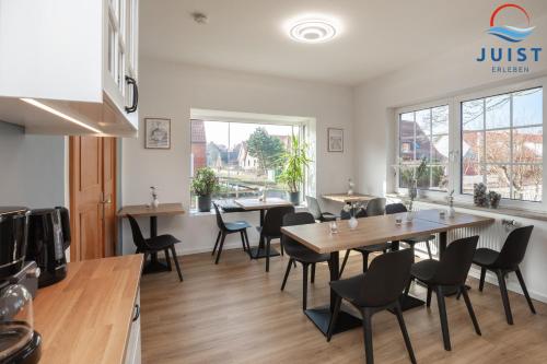 廚房, Töwerland Zimmer 6 (Towerland Zimmer 6) in 尤斯特
