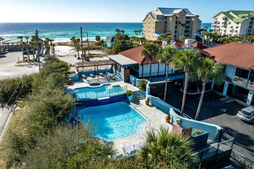 شرفة/ تراس, Beachside Inn in Destin Beachfront