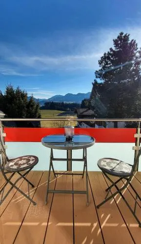 Ruhige Wohnung mit schöner Aussicht in Bolsterlang, Deutschland
