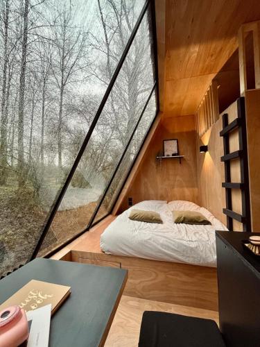 Les frenelles, Cabane à l'orée de la forêt (Les frenelles, Cabane a l'oree de la foret) in Marchiennes