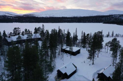 Viesnīcas āriene, Igloo 1 in Villa Northern Lights by DG Lomailu in Yli-Kyrö