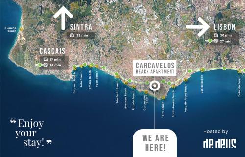 Carcavelos Beach Apartment in São Domingos de Rana