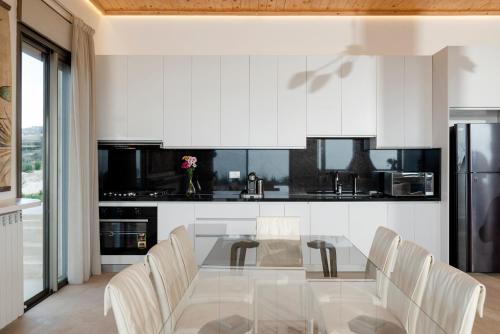 Kitchen, Villa Galli & Leo in Aannaya