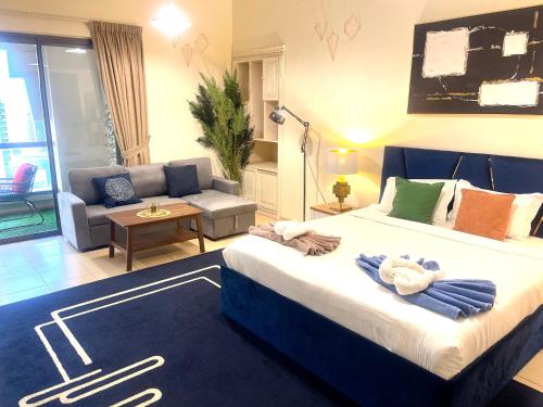 Charming spacious studio apartment in the heart of JBR By SWEET HOMES, Dubaj (zdjęcie 3)