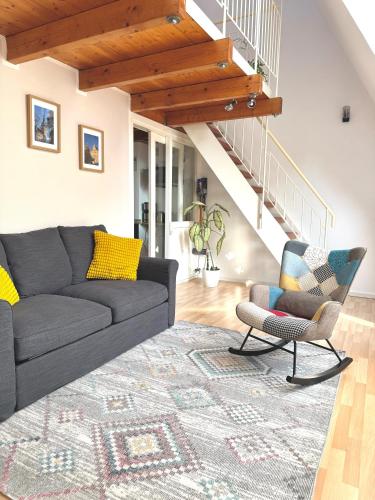 Premium maisonette in city center with parking