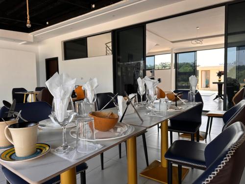 Restaurant, Madigane Residence Assinie in Assinie-Mafia