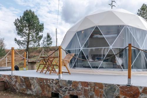Alma-Rio Dome by Mycelia, Tomar