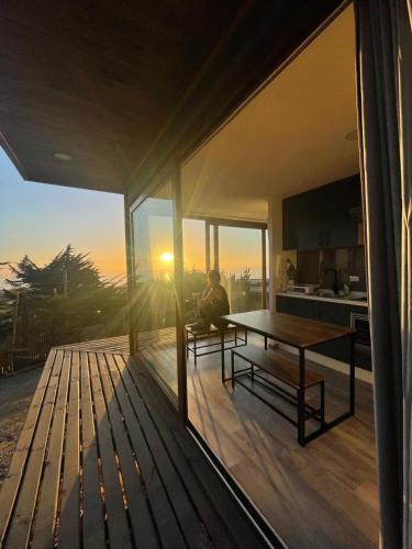 Cabaña tiny en playa hermosa Pichilemu