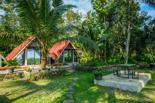 Entrance, RedDoorz @ Pondok Palma Villa in Kaliurang