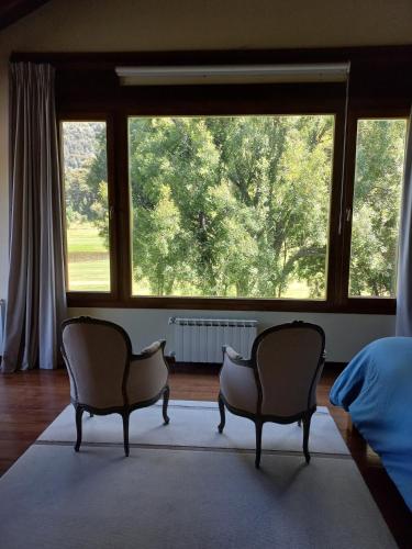 View, House on golf in Arelauquen Bariloche in Lago Gutierrez