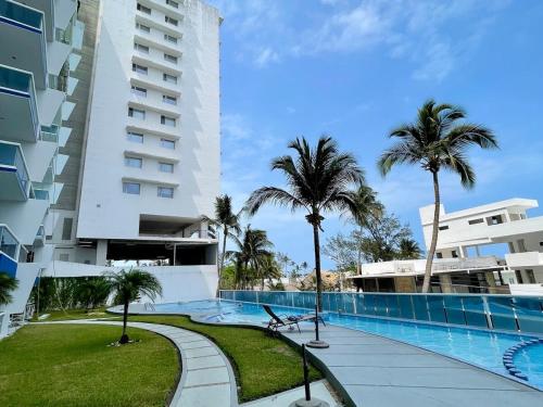 Luxurious ocean view apartment & private jacuzzi