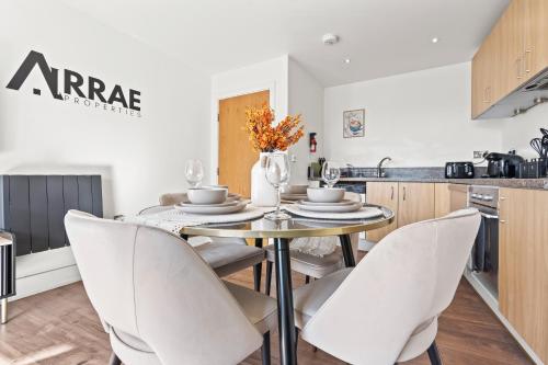 ArraeLuxe, 2 BEDROOMS 2 BATH Sleeps 5, PARKING, Central Location By Utilita Arena, ICC, Broad Street, Brindley Place and LEGOLAND, Birmingham (fotografie 8)