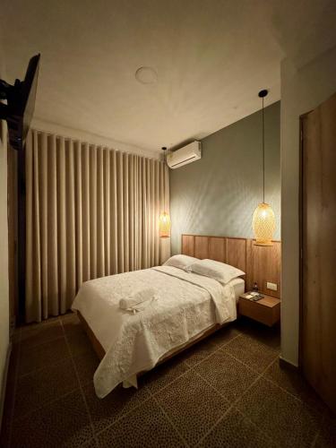 1 double bed