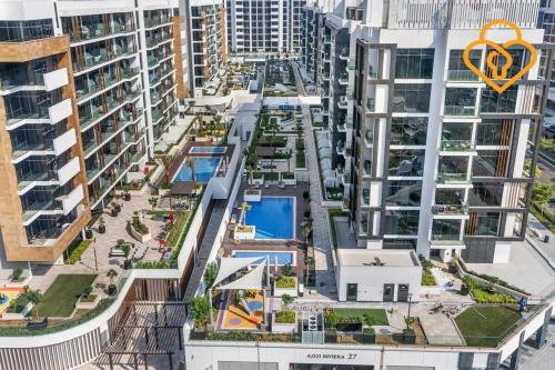 Keysplease Studio Azizi Riviera minutes to Downtown, Meydan, Дубай (фото 8)